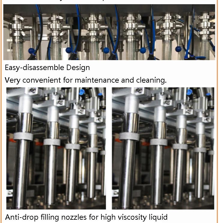 Imbottigliatrice riempitiva economica del barattolo dell'imballaggio