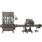 Tappatrice peristaltica da tavolo con tappo per limatura e sigillatrice