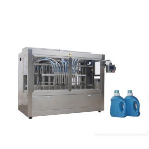 Confezionatrice automatica per bottiglie di olio di senape di liquido 10 ugelli